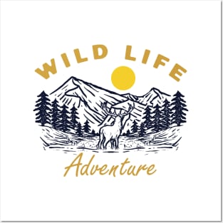 Deer - Wild Life Adventure Posters and Art